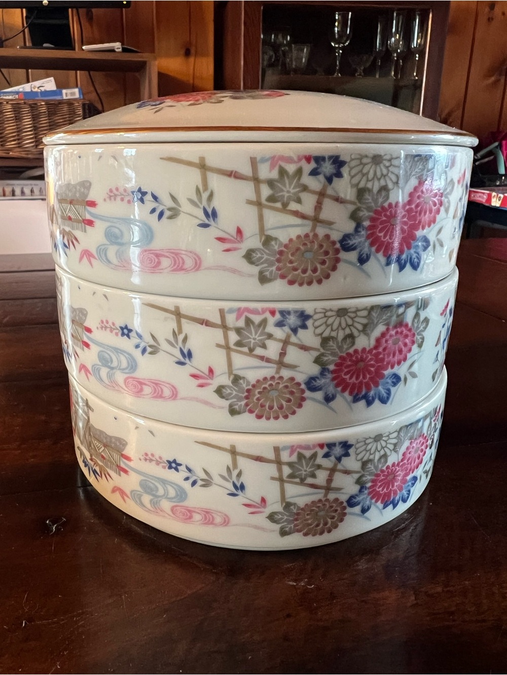 Japanese Porcelain Stacking Box✨ - Picture 3 of 8